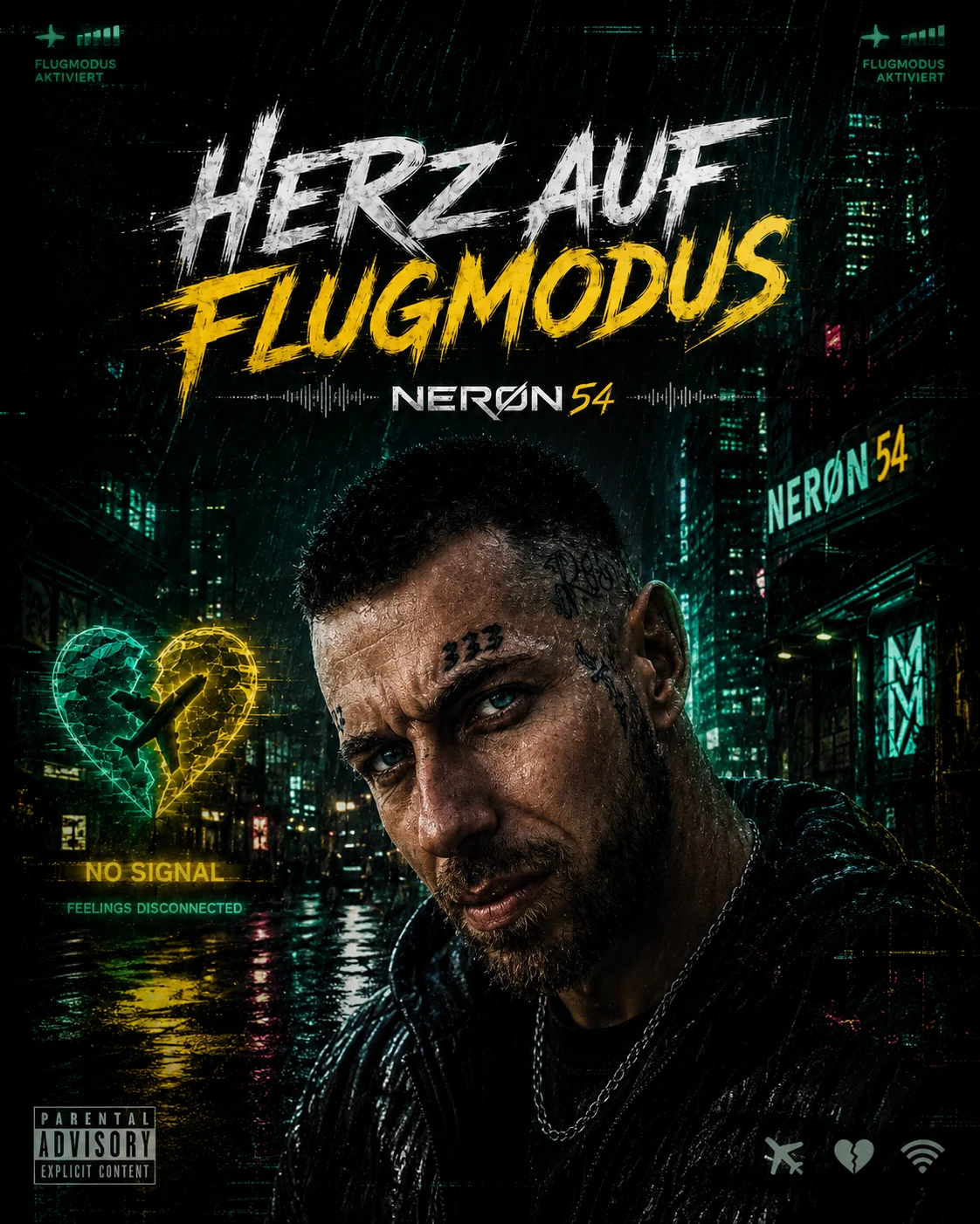 Herz auf Flugmodus Album-Visual von NERØN54